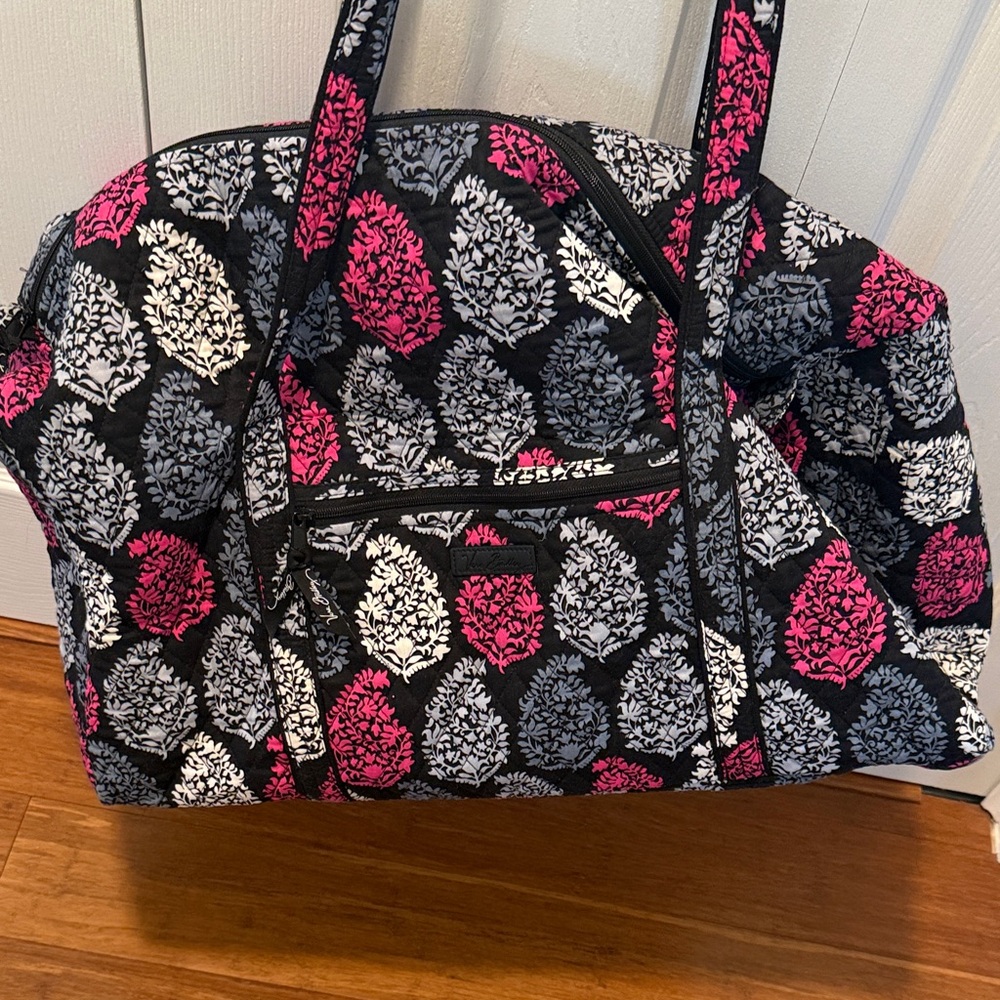 Vera Bradley duffel bag.